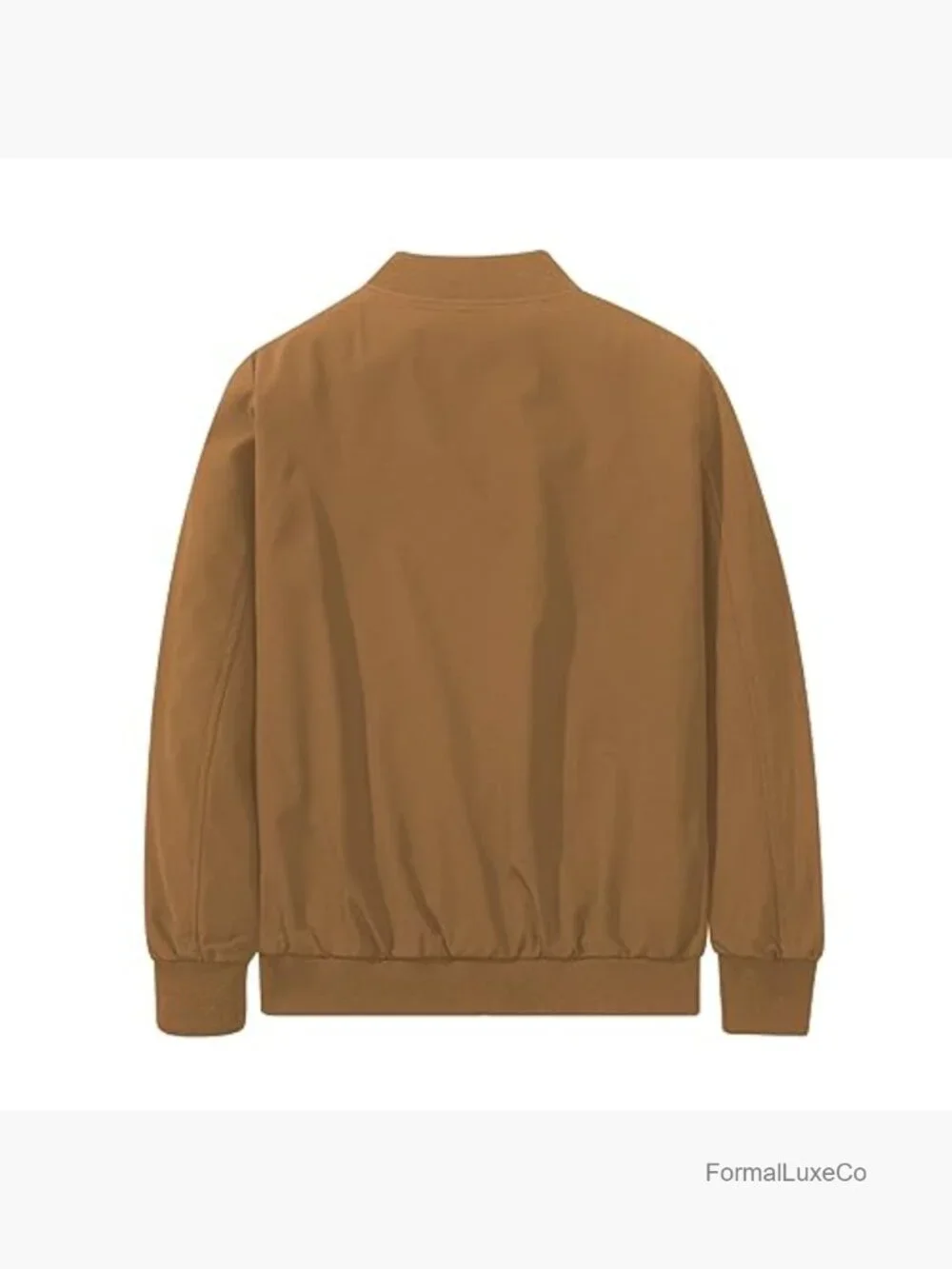 Men's Lightweight Bomber Jacket Classic Full Zip Long Sleeve Windbreaker Fall